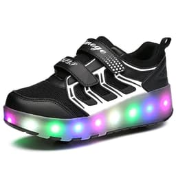image-Manufacturers specialize in cross-border two-wheeled Heelys shoes for children, smooth roller shoes, boys and girls, skates, lights, wheel shoes