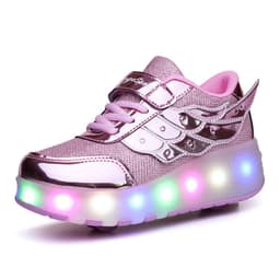 image-Manufacturers specialize in cross-border two-wheeled Heelys shoes for children, smooth roller shoes, boys and girls, skates, lights, wheel shoes