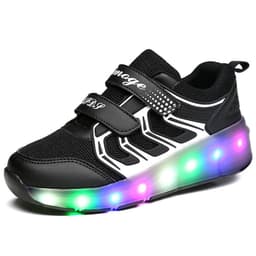 image-Manufacturers specialize in cross-border two-wheeled Heelys shoes for children, smooth roller shoes, boys and girls, skates, lights, wheel shoes