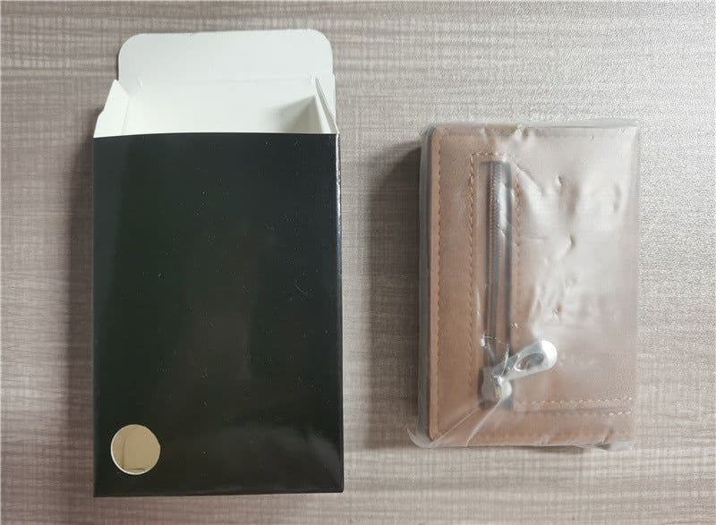 image-Cross-border RFID metal credit card box card holder business men's and women's portable card bag multi-functional seven-character pull small wallet