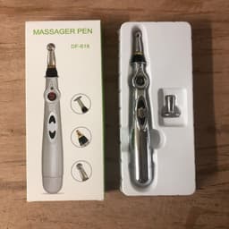 image-Electronic acupuncture pen, acupoint pen, acupoint detection pen, energy meridian pen, massage pen, pricking, acupuncture, physiotherapy