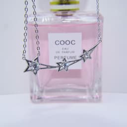 image-Meteor Garden same style Shancai Shenyue same necklace S925 sterling silver meteor pendant fashion women's collarbone necklace