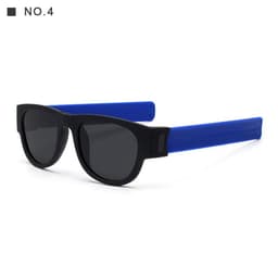 image-KDEAM new peculiar bracelet design polarized folding sunglasses dazzling true film outdoor riding glasses KD825