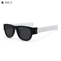 image-KDEAM new peculiar bracelet design polarized folding sunglasses dazzling true film outdoor riding glasses KD825