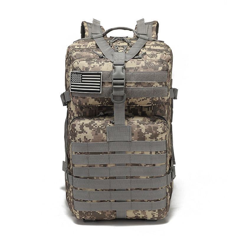 image-Outdoor Mountaineering Backpack - Camouflage 3P