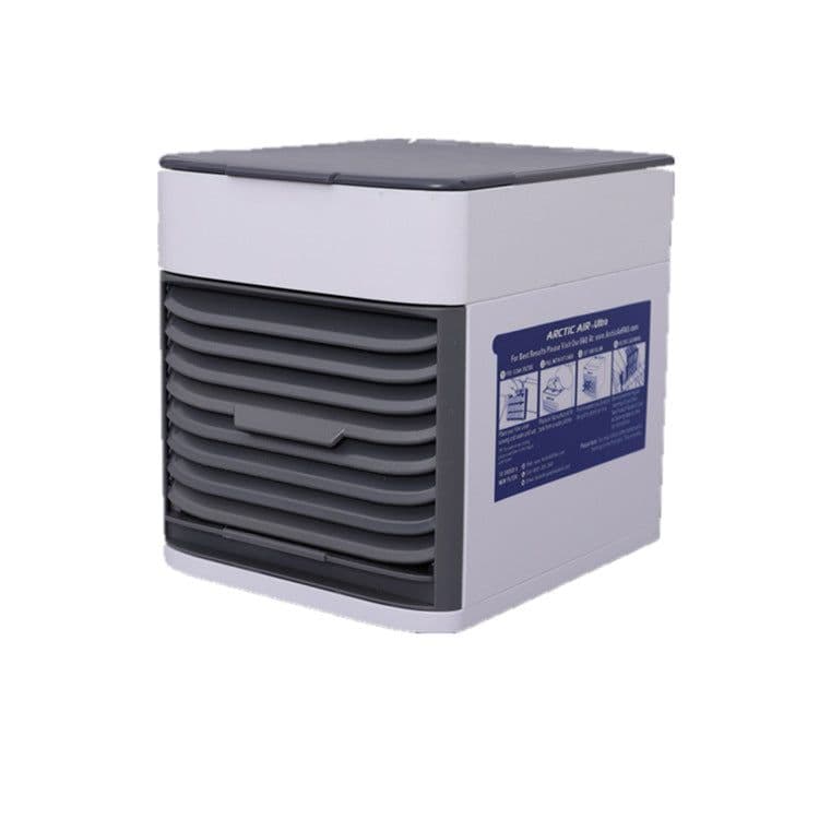 image-Cross-border foreign trade portable mini air cooler usb small fan second generation air conditioner fan water cooling fan desktop fan