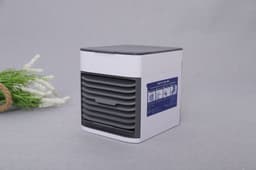 image-Cross-border foreign trade portable mini air cooler usb small fan second generation air conditioner fan water cooling fan desktop fan
