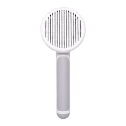 image-Cross-border new product Little Bee Pet Needle Comb Cat Comb One-click Grooming Artifact Pet Comb Factory Direct Sales