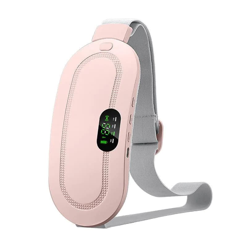 image-Intelligent hot compress warm palace belt abdomen warm palace treasure vibration massager heating belt waist moxibustion fat rejection machine