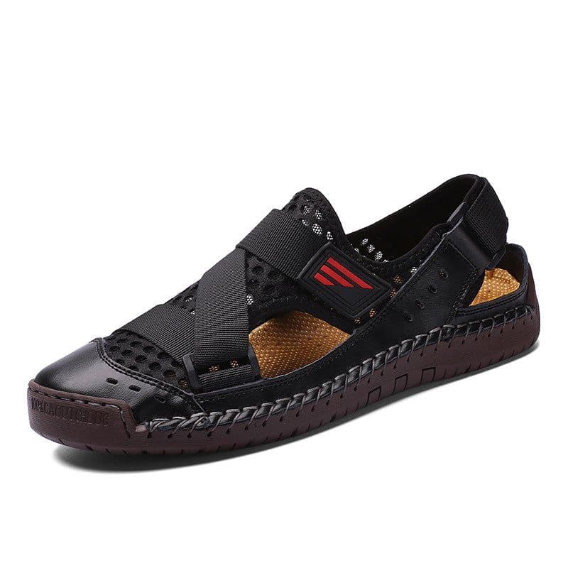 image-Men's Mesh Shoes Colorblock Large Size Cross-border Men's Shoes Outdoor Casual Shoes Trendy Men's Fashion Sandals
