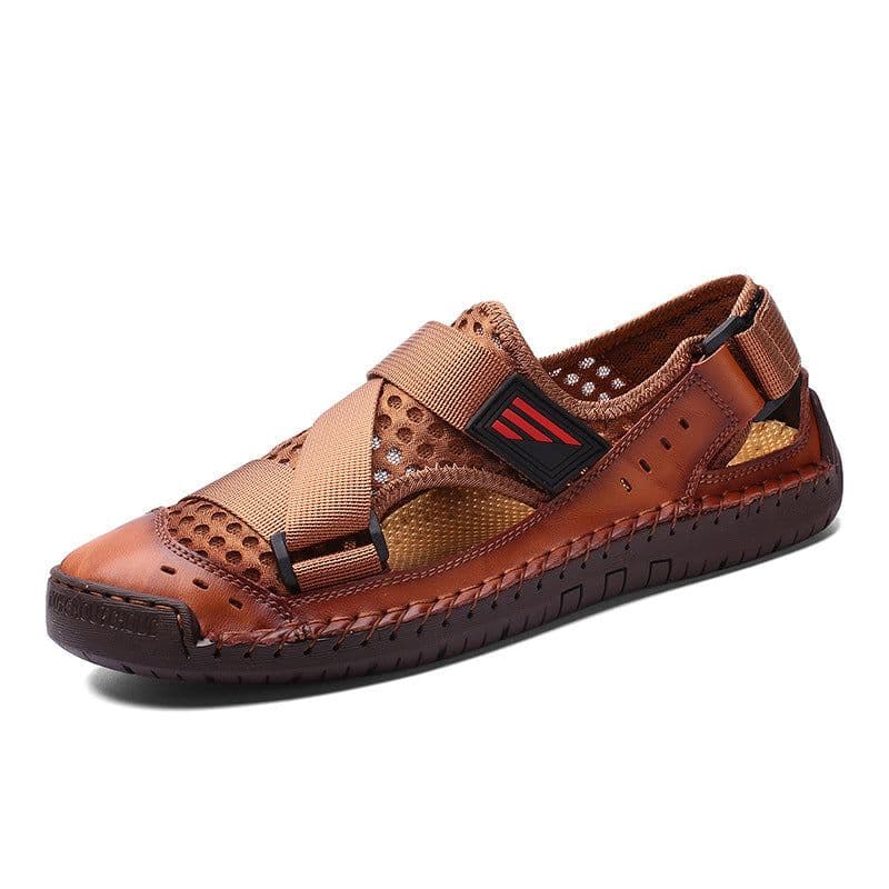 image-Men's Mesh Shoes Colorblock Large Size Cross-border Men's Shoes Outdoor Casual Shoes Trendy Men's Fashion Sandals