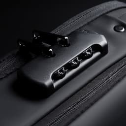 image-Men's motorcycle bag password anti-theft chest bag men's bag shoulder bag sports waist bag leisure multi-functional messenger bag