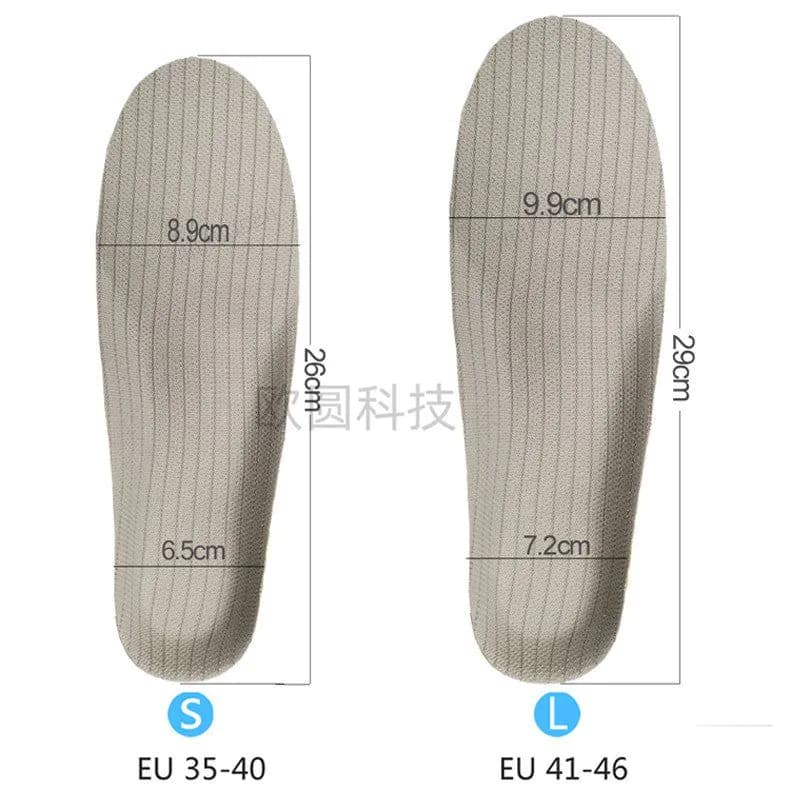image-Foot arch sports insole Correction flat foot men and women shock absorption sweat-absorbing arch support insole basketball running insole