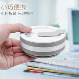 image-Factory Outlet 350ML Food Grade Silicone Folding Cup Custom Gift Travel Silicone Cup Outdoor Sports Water Cup