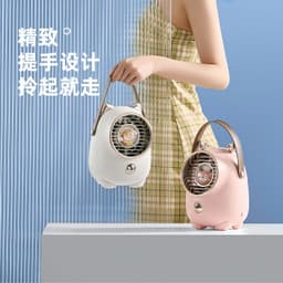 image-New turbo water cooling fan usb desktop spray electric fan air circulation portable air conditioning refrigeration fan