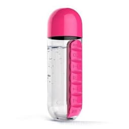 image-Creative two-in-one medicine box water cup seven-day packaging outdoor portable water bottle one week with medicine box cup wholesale