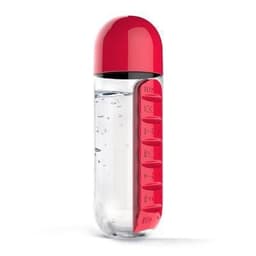 image-Creative two-in-one medicine box water cup seven-day packaging outdoor portable water bottle one week with medicine box cup wholesale