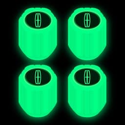 image-Net red luminous tire valve cap car valve cap motorcycle electric vehicle vacuum tire valve luminous valve cover
