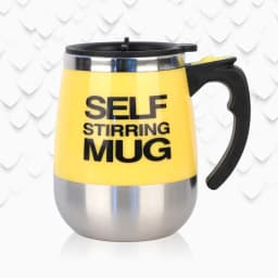 image-Factory direct sales usb charging magnetic stirring cup 400ml creative with lid coffee stirring cup electric magnetized cup
