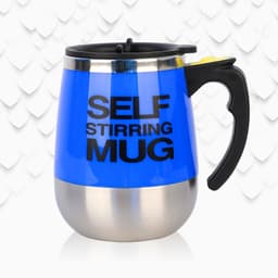 image-Factory direct sales usb charging magnetic stirring cup 400ml creative with lid coffee stirring cup electric magnetized cup