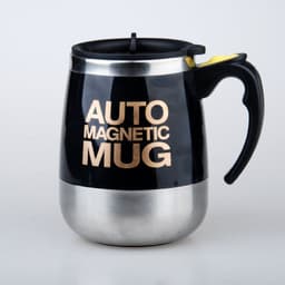 image-Factory direct sales usb charging magnetic stirring cup 400ml creative with lid coffee stirring cup electric magnetized cup