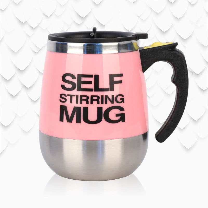 image-Factory direct sales usb charging magnetic stirring cup 400ml creative with lid coffee stirring cup electric magnetized cup