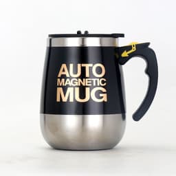 image-Factory direct sales usb charging magnetic stirring cup 400ml creative with lid coffee stirring cup electric magnetized cup