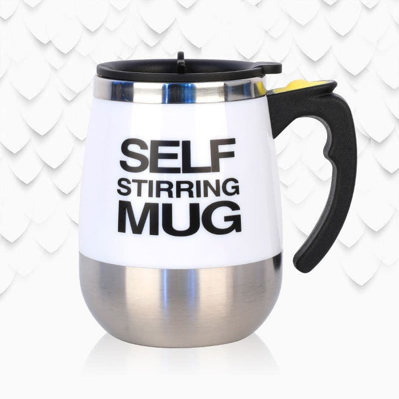 image-Factory direct sales usb charging magnetic stirring cup 400ml creative with lid coffee stirring cup electric magnetized cup