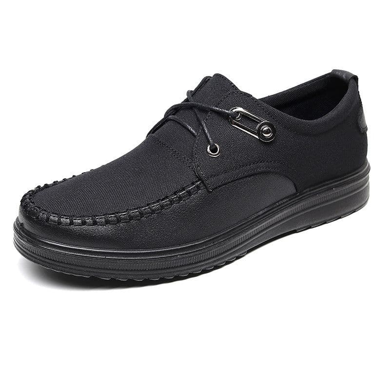 image-New spring and autumn old Beijing cloth shoes middle-aged and elderly men's shoes dad light and comfortable low-top casual soft-soled men's single shoes