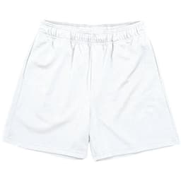 image-men's fitness shorts muscle sports running quarter pants mesh breathable shorts