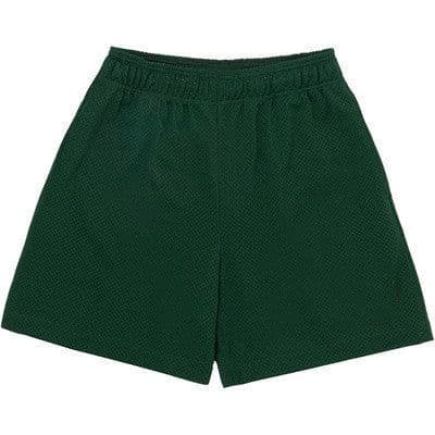 image-men's fitness shorts muscle sports running quarter pants mesh breathable shorts