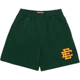 image-men's fitness shorts muscle sports running quarter pants mesh breathable shorts