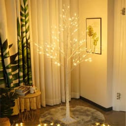 image-Tree Lights LED Christmas Birch Tree Home Decor Lights Indoor Bedroom Room Party Arrangement Landscape Glowing Tree