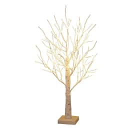 image-Tree Lights LED Christmas Birch Tree Home Decor Lights Indoor Bedroom Room Party Arrangement Landscape Glowing Tree