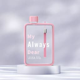 image-MoChic Moses A5 flat water cup high value portable creative fitness sports square plastic water bottle wholesale