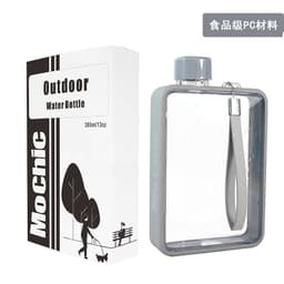 image-MoChic Moses A5 flat water cup high value portable creative fitness sports square plastic water bottle wholesale