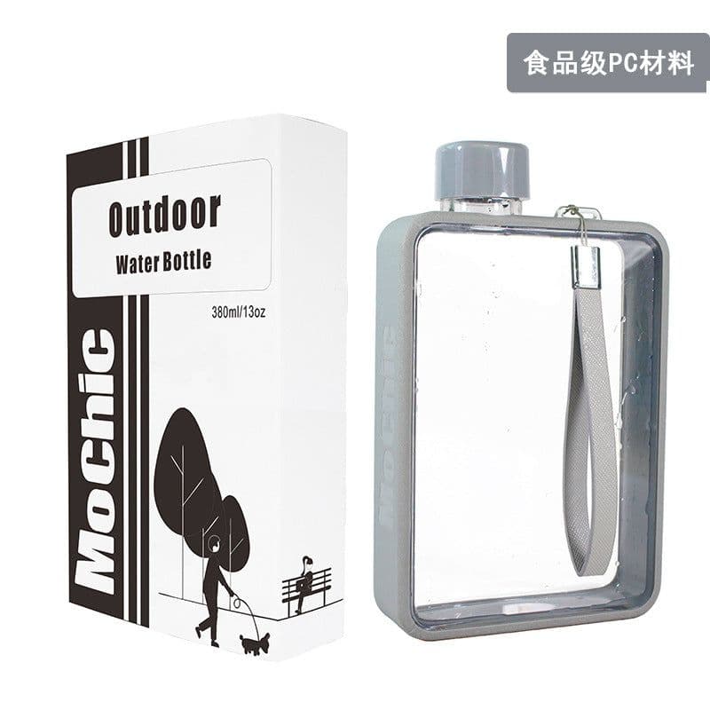 image-MoChic Moses A5 flat water cup high value portable creative fitness sports square plastic water bottle wholesale