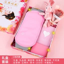 image-Nuan Palace Belt Aunt Artifact Girl Dysmenorrhea Waist Heating Massage Heating Gift Nuan Palace Bao Hot Compression Belt