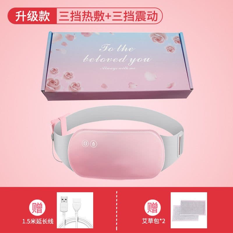 image-Nuan Palace Belt Aunt Artifact Girl Dysmenorrhea Waist Heating Massage Heating Gift Nuan Palace Bao Hot Compression Belt