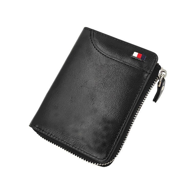 image-tri-fold large capacity business retro men's wallet men's card wallet wallet