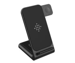 image-Amazon Private Mold Three-in-one Stand 15W Fast Wireless Charger for Apple Samsung Watch4