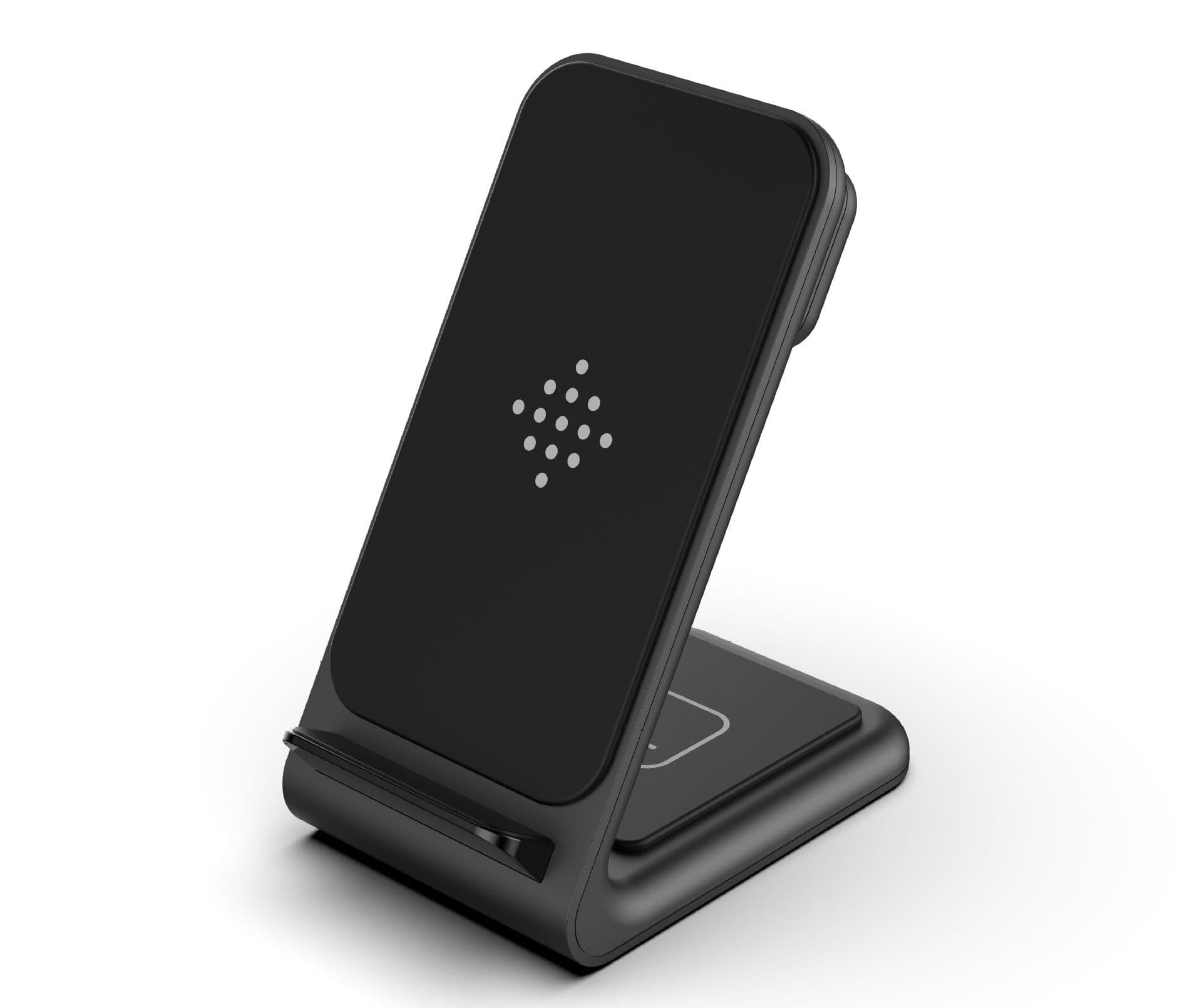 image-Amazon Private Mold Three-in-one Stand 15W Fast Wireless Charger for Apple Samsung Watch4