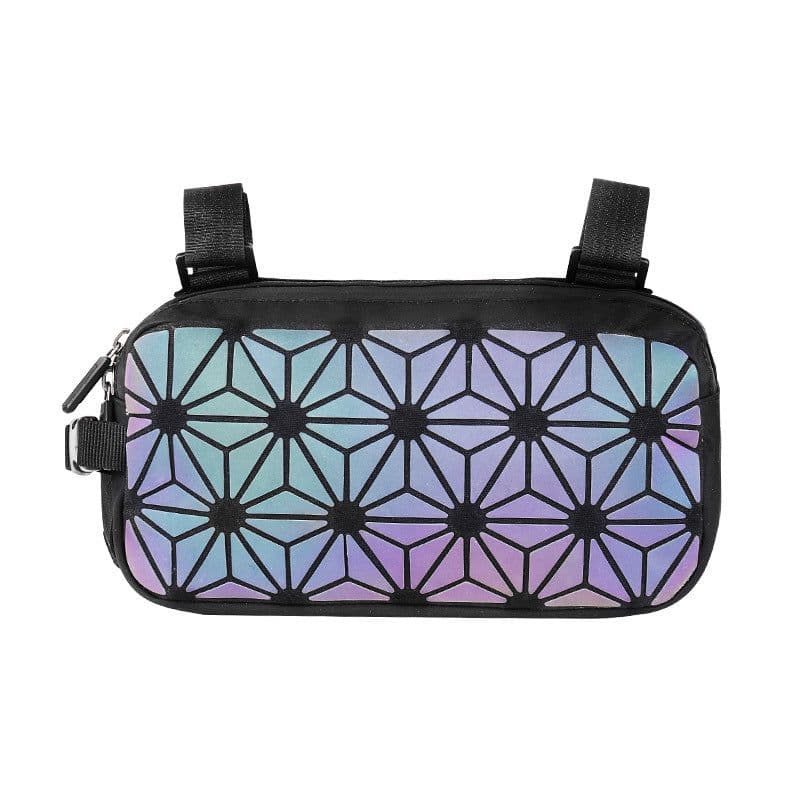 image-Back riding dual-purpose mountain bike head bag beam triangle bag scooter bag front beam bag electric vehicle bag bicycle bag