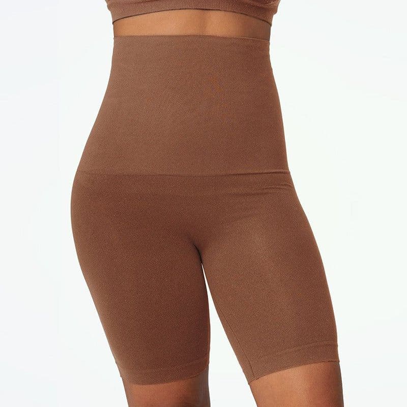 image-Cross-border Foreign Trade Ladies High Waist Silicone Dispensing Body Sculpting Pants Europe and America Tight Underpants