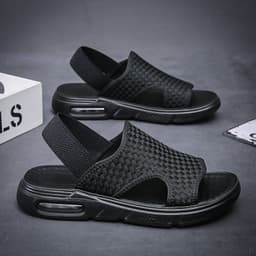 image-Sandals men's summer 2022 new outer wear non-slip fashion sports beach shoes net red popular men's casual sandals