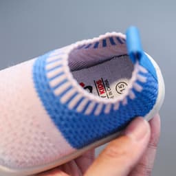 image-Baby toddler shoes soft bottom breathable flying woven spring and autumn baby shoes 2021 new one-year-old 1-3 non-slip knitted