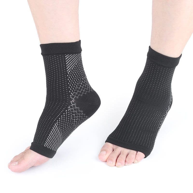 image-Copper Invisible Heel Compression Socks For Men Women Running And Basketball