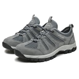 image-2022 foreign trade travel new cross-border men's shoes large size outdoor fleece mesh shoes