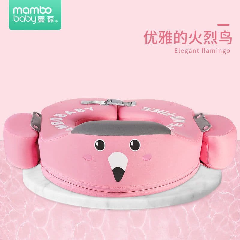image-Swimming ring neck ring children's armpit ring children's free inflatable lying ring Manbao shade cartoon arm ring seat ring baby