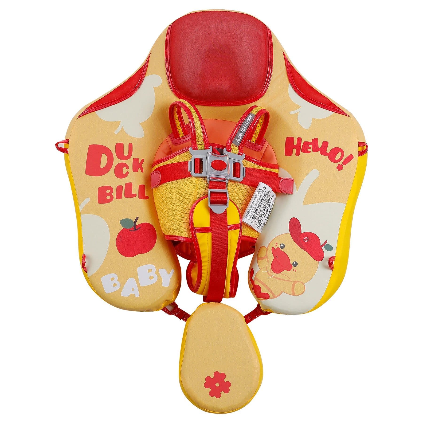 image-Swimming ring neck ring children's armpit ring children's free inflatable lying ring Manbao shade cartoon arm ring seat ring baby